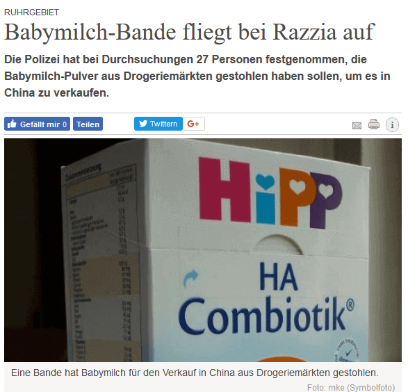 Babymilch Mafia Augsbruger Allgemeine